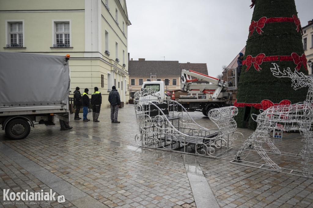 Kościan stroi się na święta