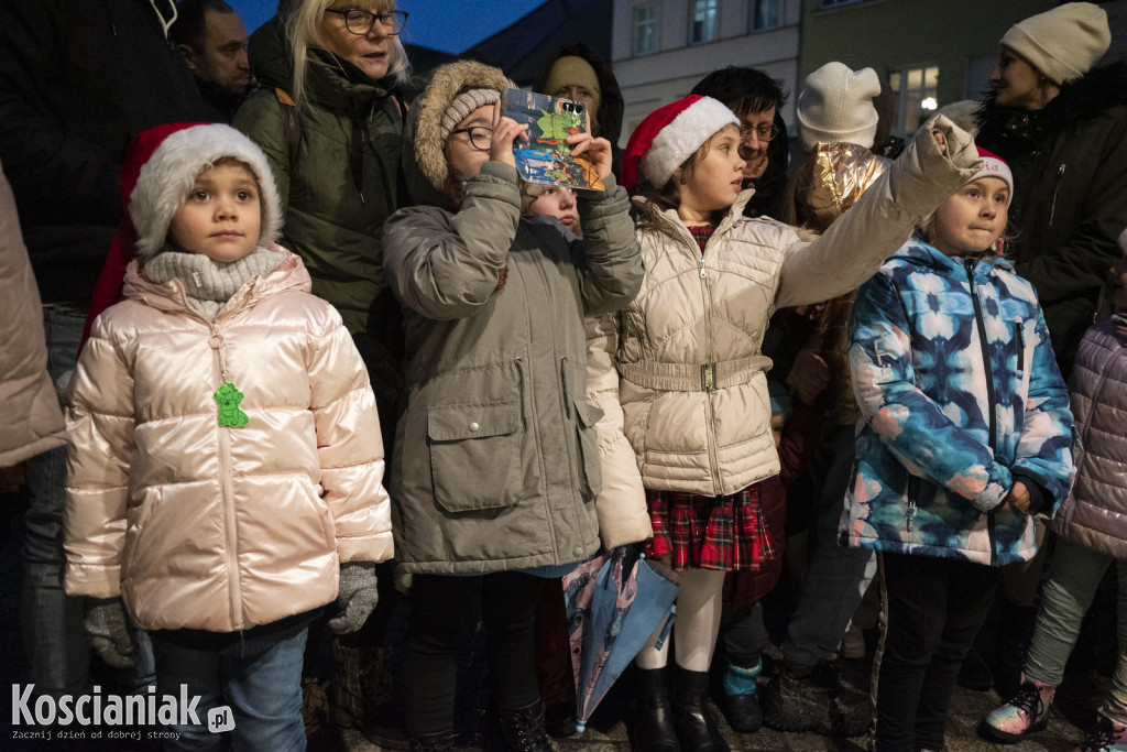 Mikołajki z Krainą Bajek na Rynku w Kościanie