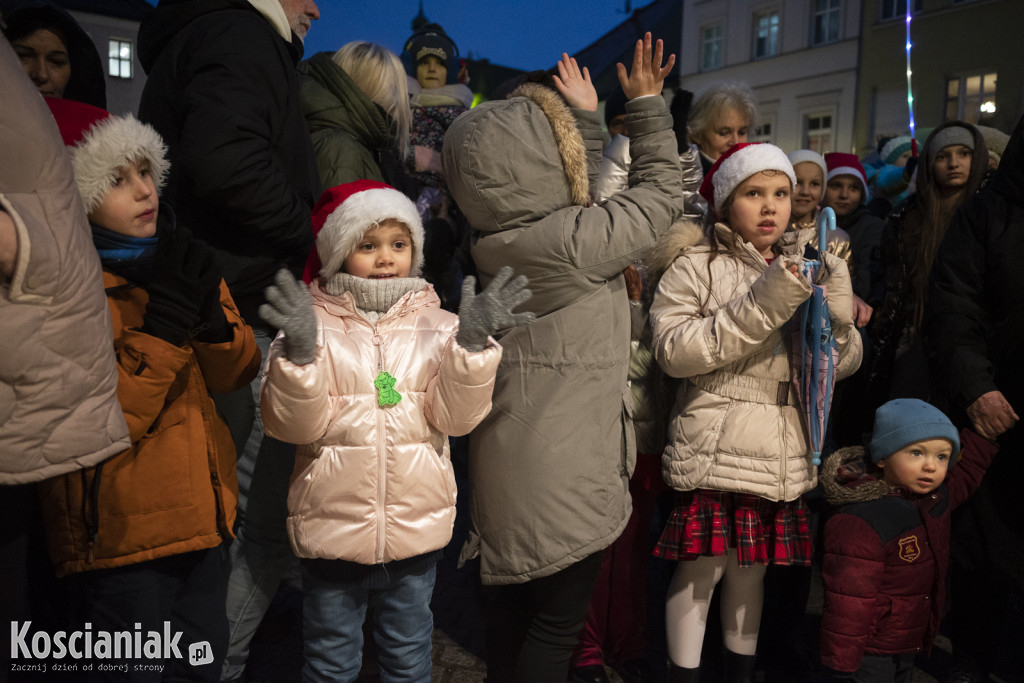 Mikołajki z Krainą Bajek na Rynku w Kościanie