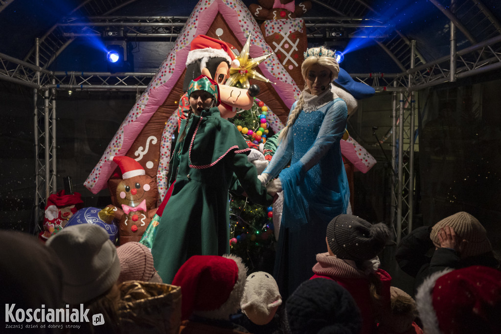 Mikołajki z Krainą Bajek na Rynku w Kościanie