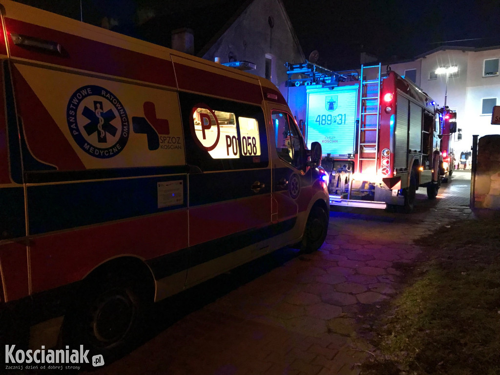 Podejrzana substancja w bloku na Gostyńskiej