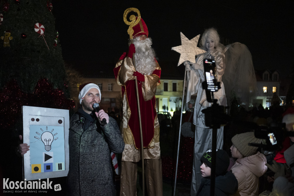 Świąteczne iluminacje w Czempiniu