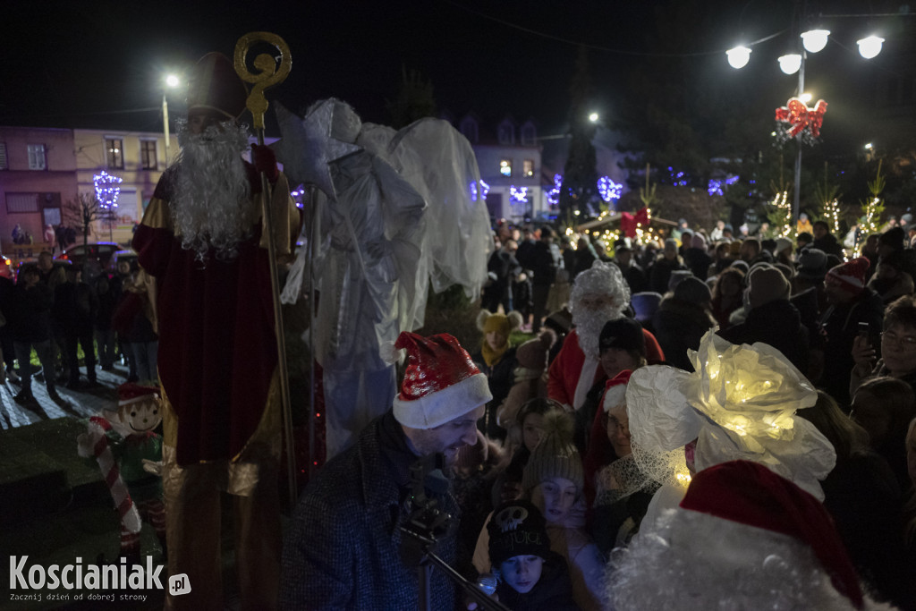 Świąteczne iluminacje w Czempiniu