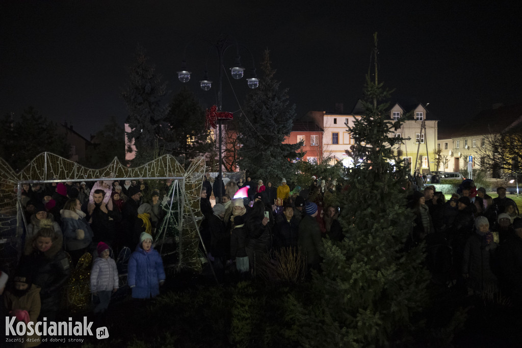 Świąteczne iluminacje w Czempiniu