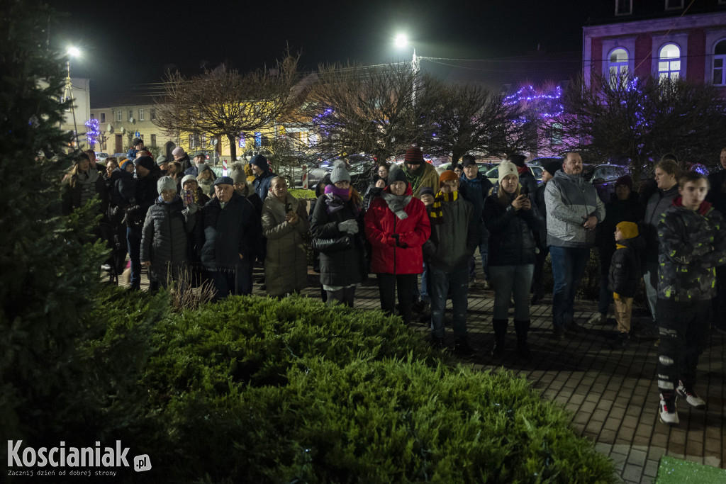 Świąteczne iluminacje w Czempiniu