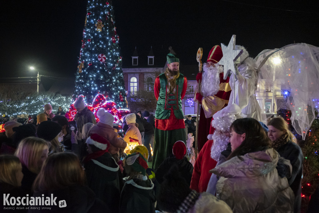 Świąteczne iluminacje w Czempiniu