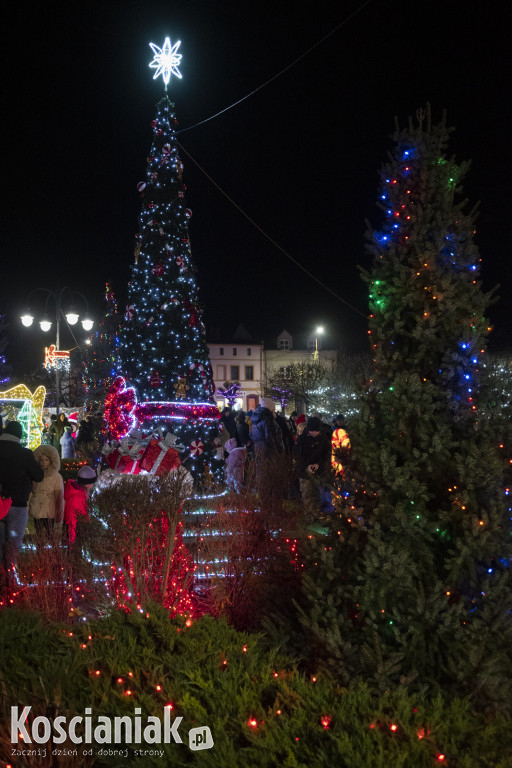 Świąteczne iluminacje w Czempiniu