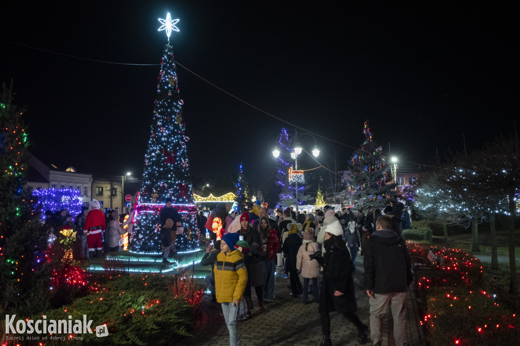 Świąteczne iluminacje w Czempiniu