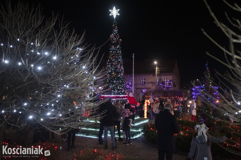 Świąteczne iluminacje w Czempiniu