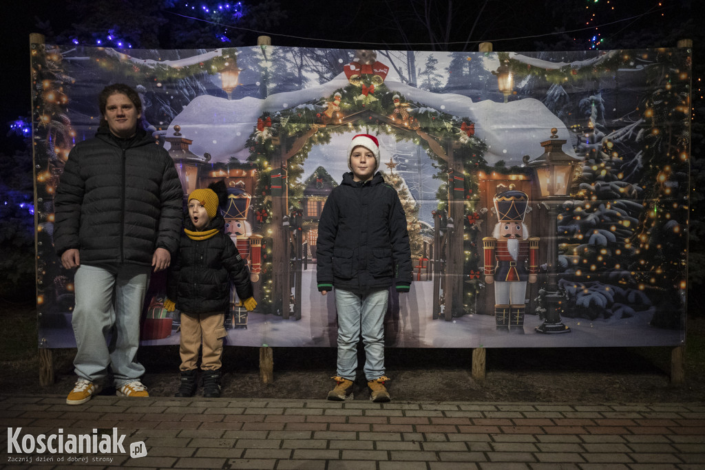 Świąteczne iluminacje w Czempiniu