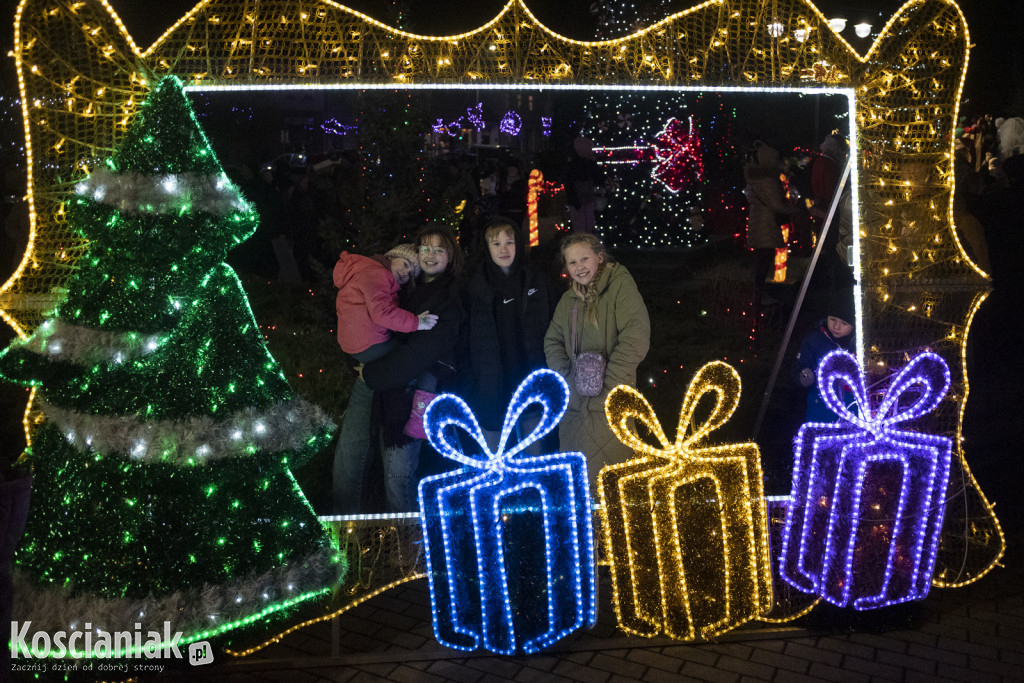 Świąteczne iluminacje w Czempiniu