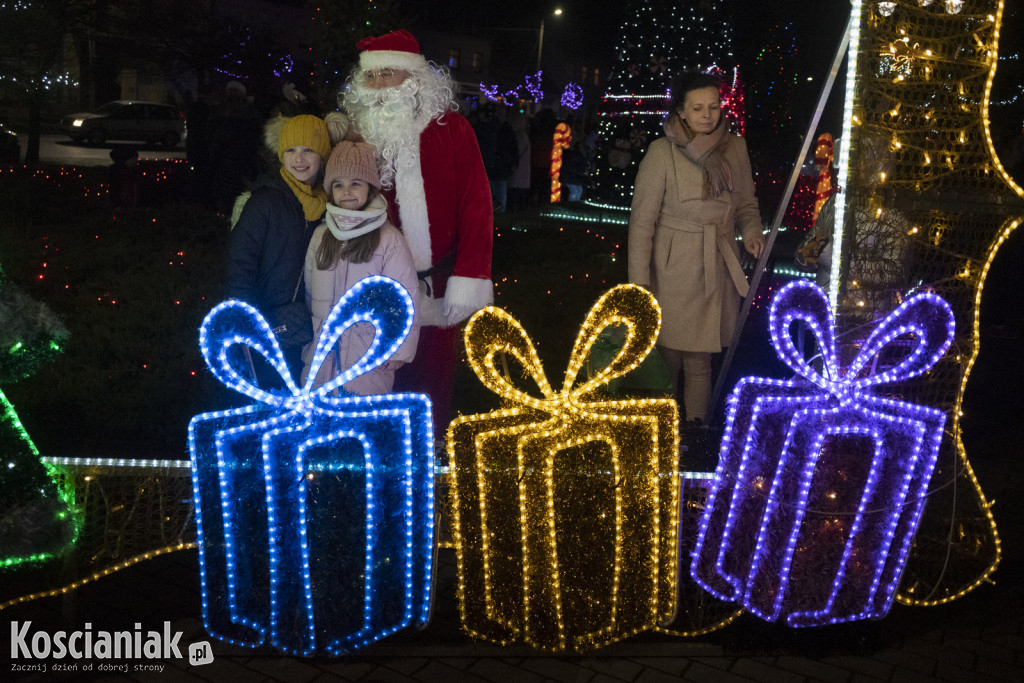 Świąteczne iluminacje w Czempiniu