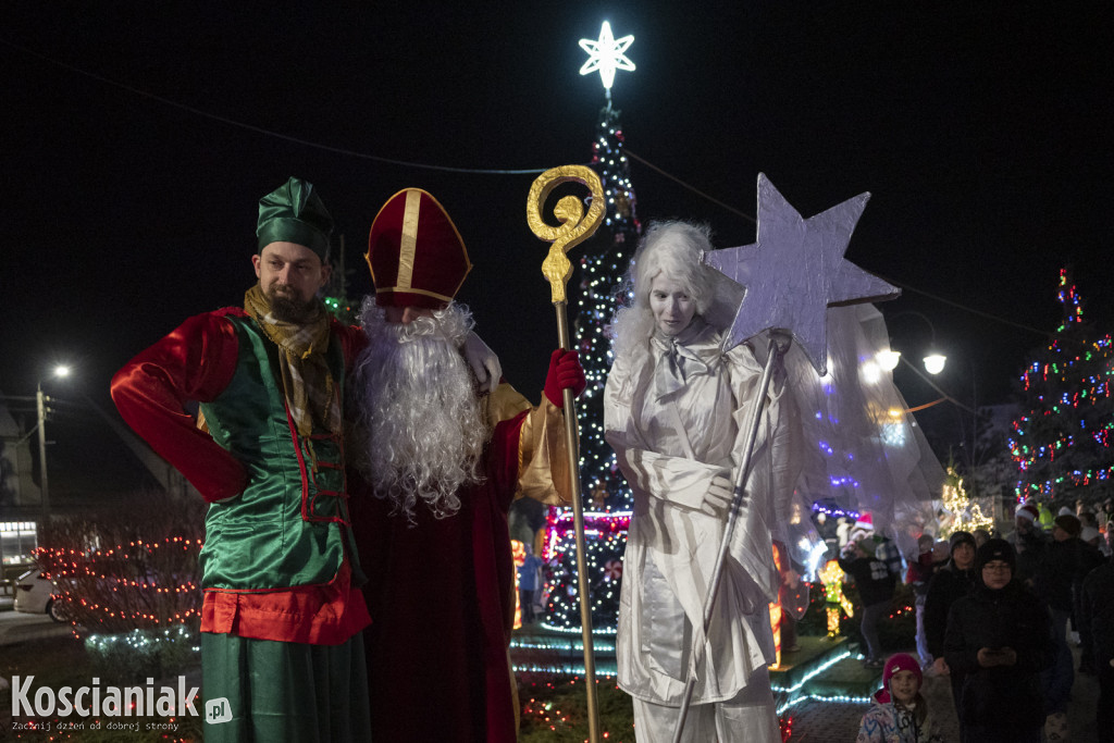 Świąteczne iluminacje w Czempiniu