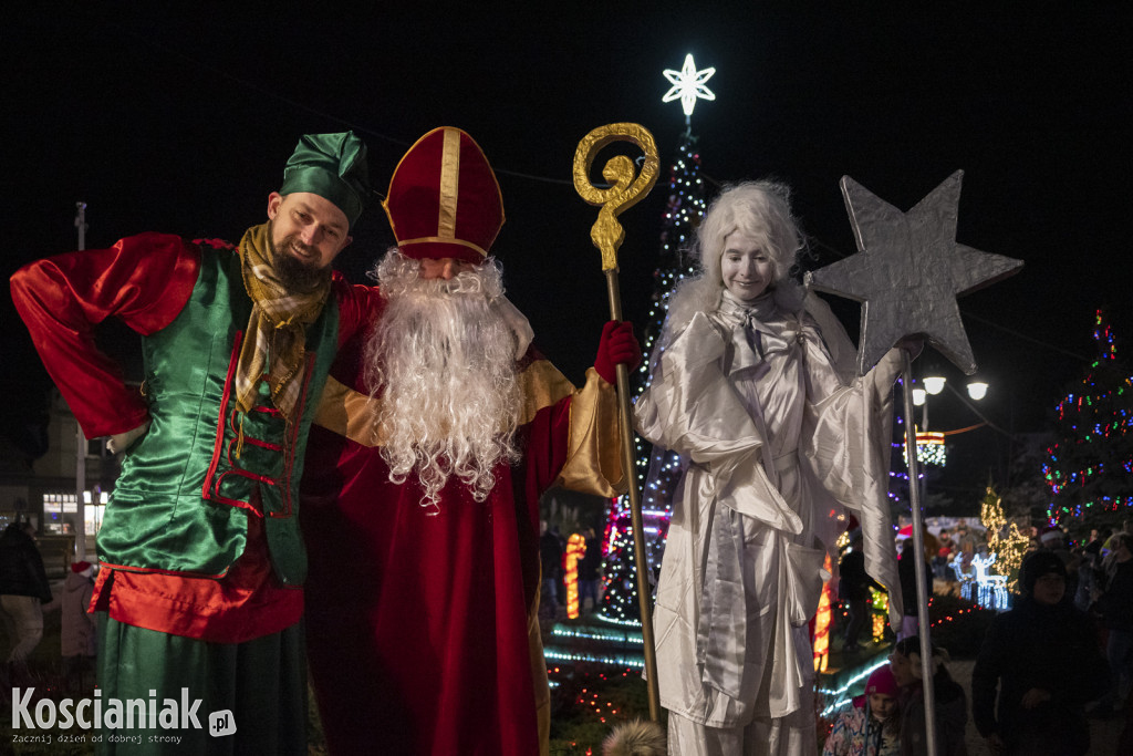 Świąteczne iluminacje w Czempiniu