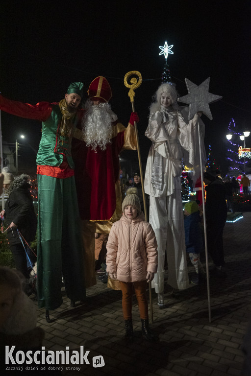 Świąteczne iluminacje w Czempiniu