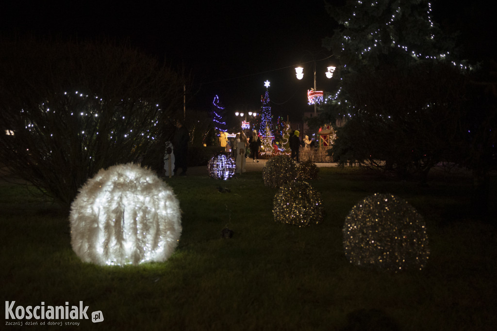 Świąteczne iluminacje w Czempiniu