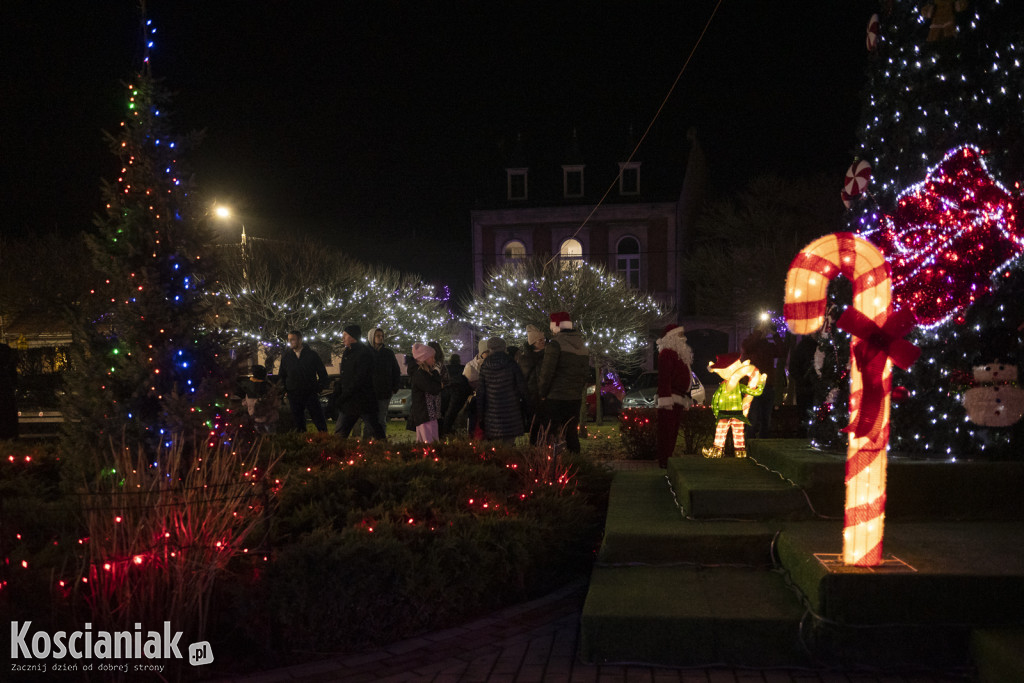 Świąteczne iluminacje w Czempiniu