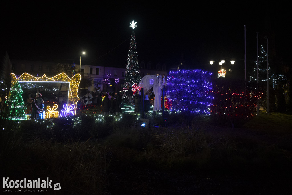 Świąteczne iluminacje w Czempiniu