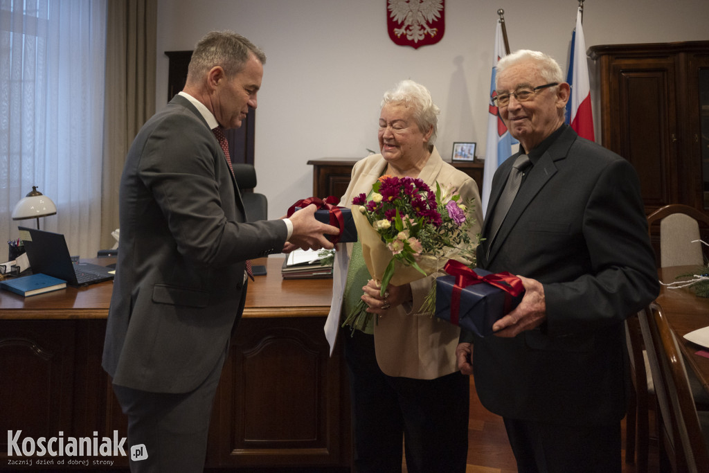 Przeżyli ze sobą 60 lat. Gratulacje od burmistrza