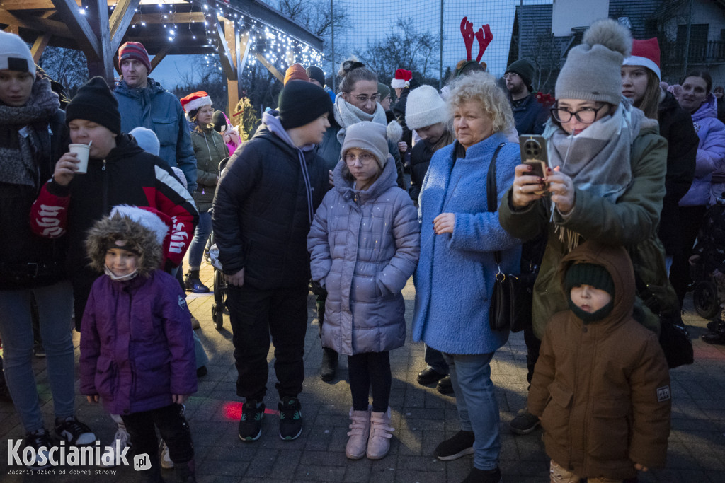 Rozświetlanie choinki w Kurzej Górze