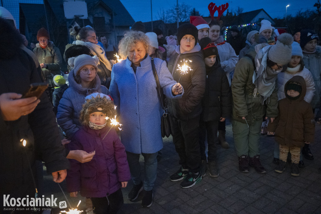 Rozświetlanie choinki w Kurzej Górze