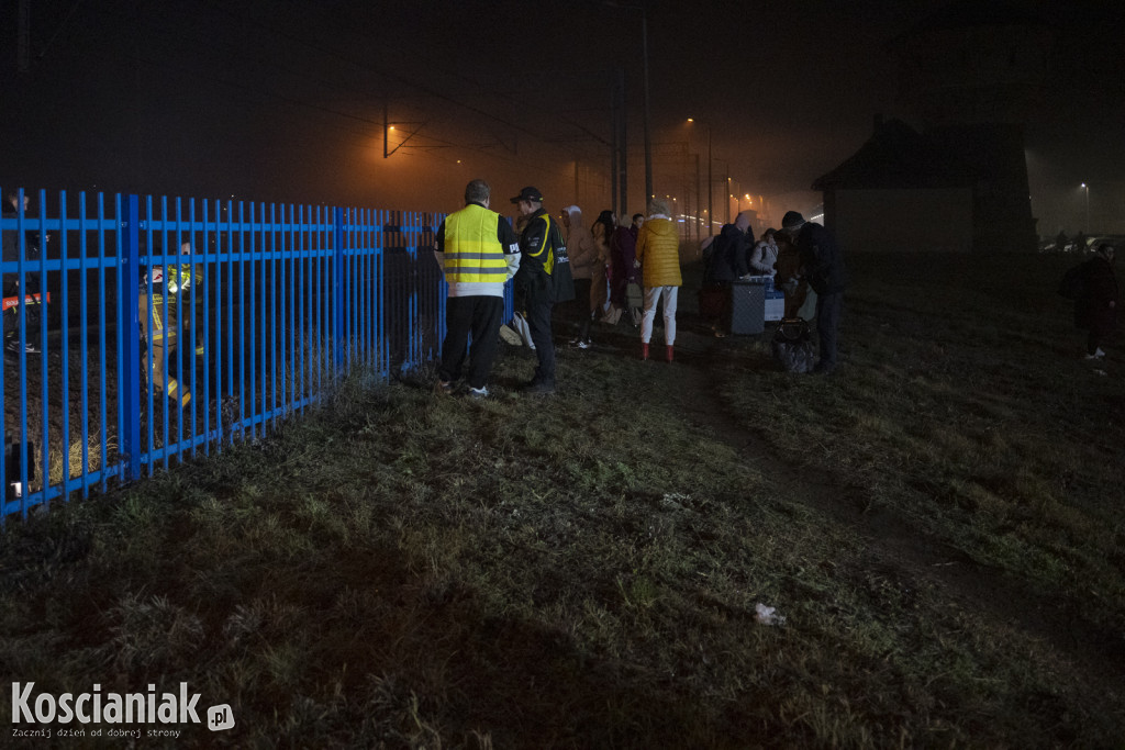 Potrącenie na torach kolejowych w Kościanie