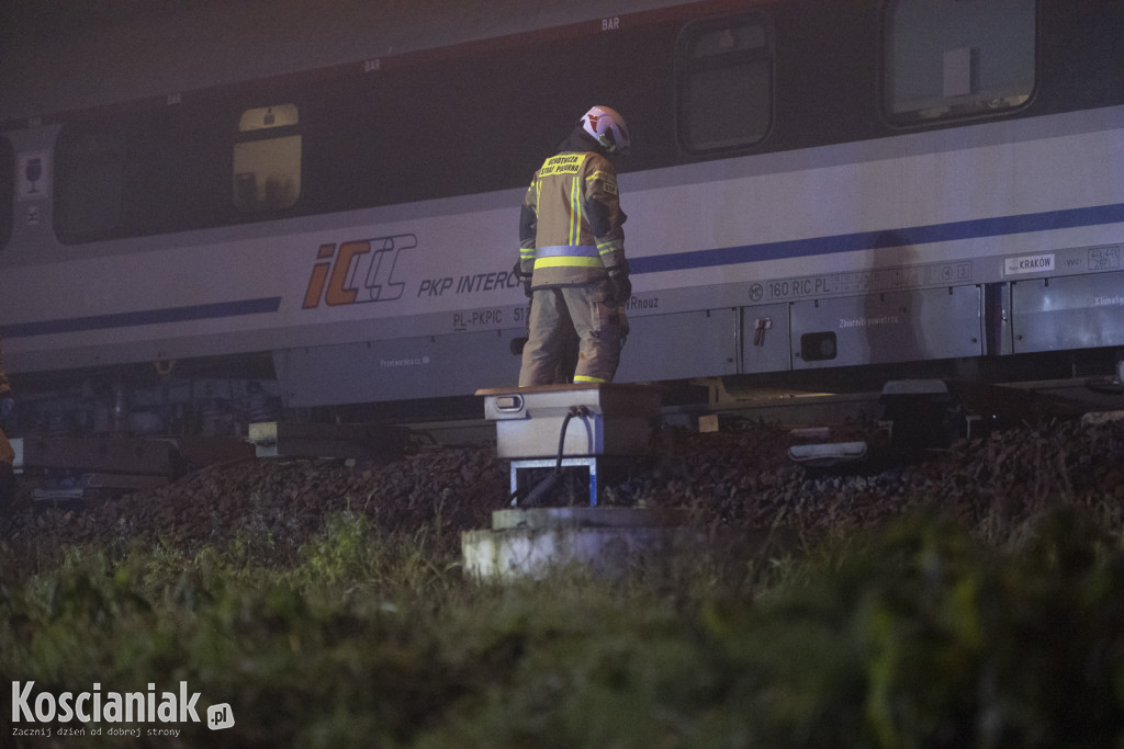 Potrącenie na torach kolejowych w Kościanie