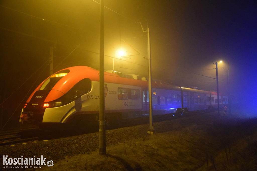 Pociąg potrącił kobietę w Starym Bojanowie