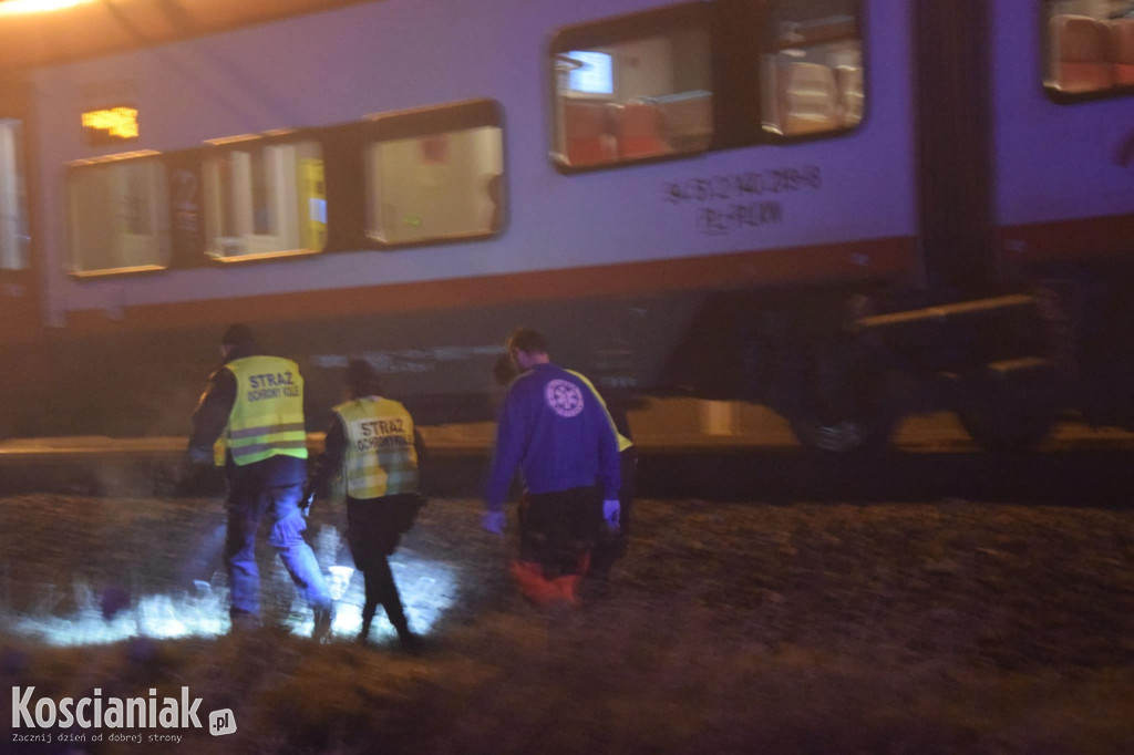 Pociąg potrącił kobietę w Starym Bojanowie