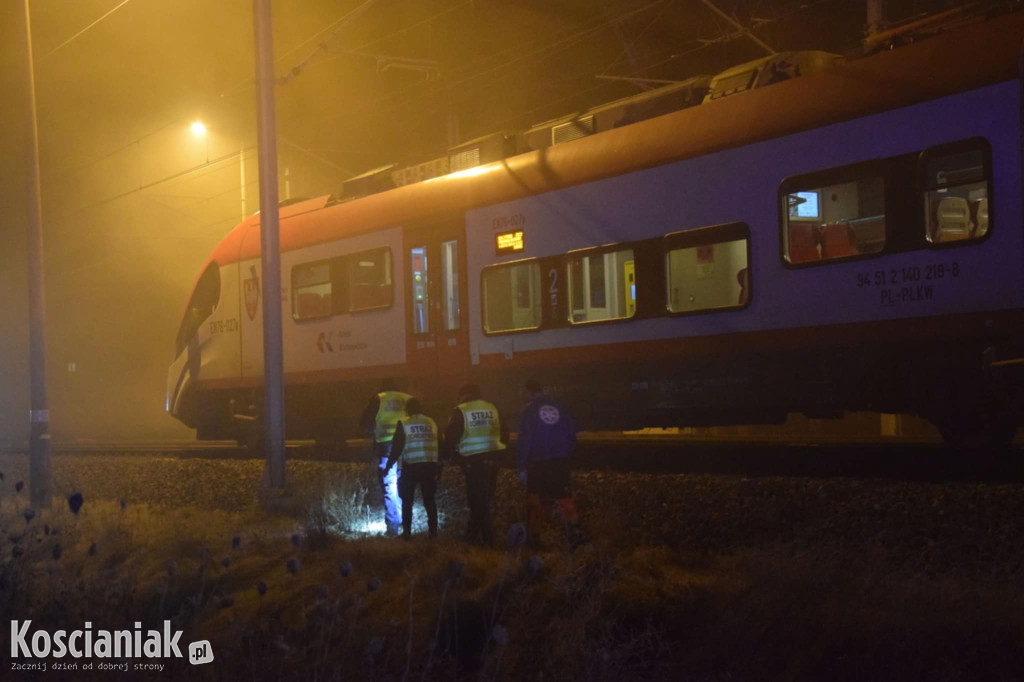 Pociąg potrącił kobietę w Starym Bojanowie