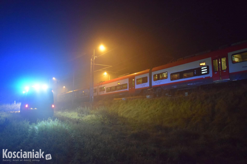 Pociąg potrącił kobietę w Starym Bojanowie