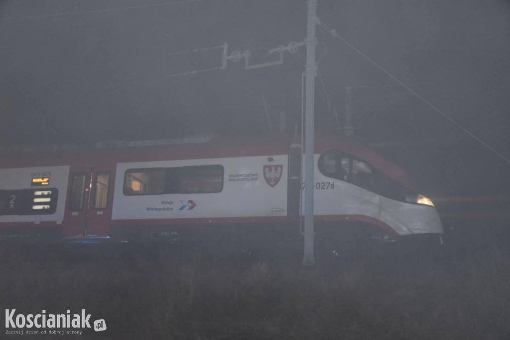 Pociąg potrącił kobietę w Starym Bojanowie