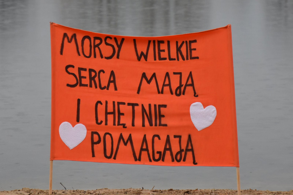 Morsowali dla WOŚP w Krzywiniu