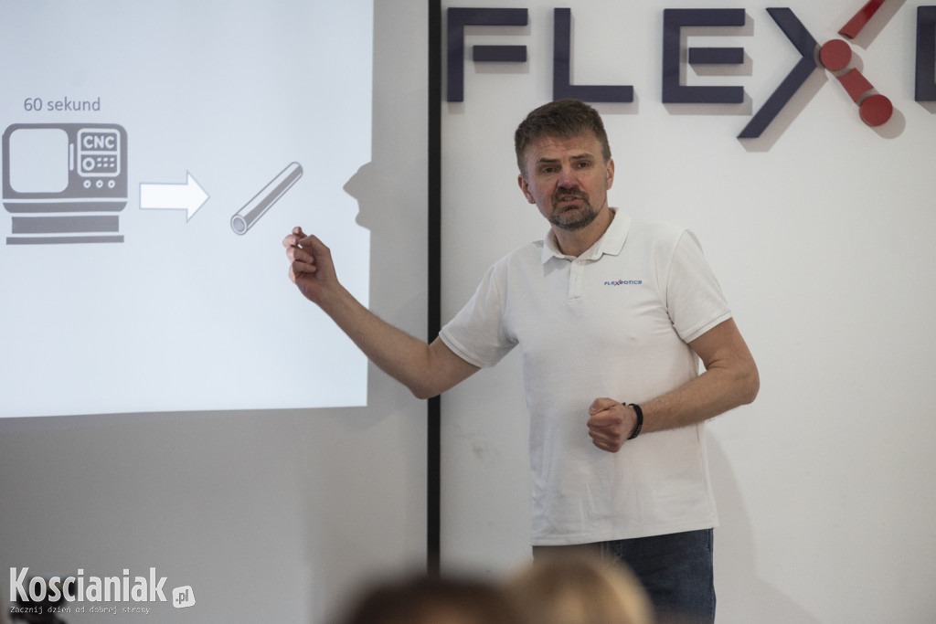 Konferencja o robotyzacji w firmie Flexbotics