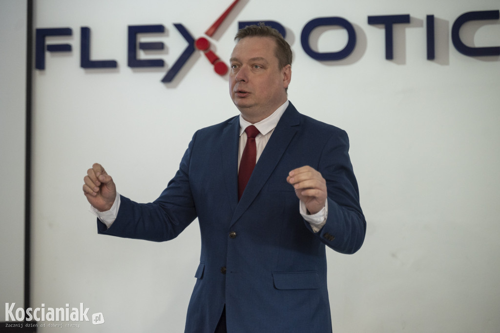 Konferencja o robotyzacji w firmie Flexbotics