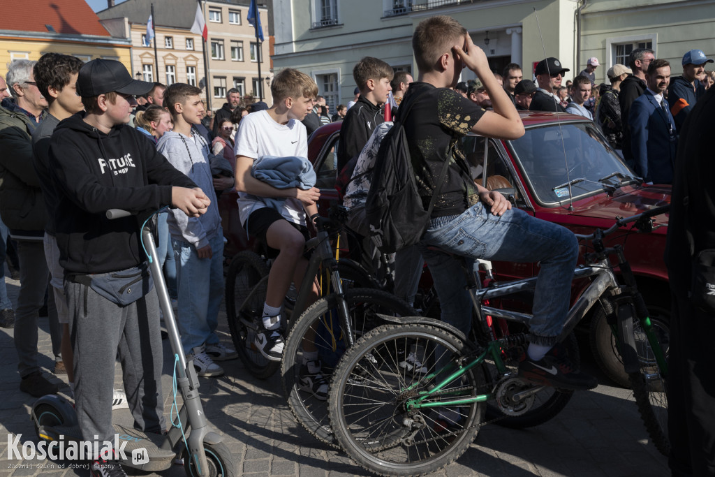 Sławomir Mentzen na wiecu wyborczym w Kościanie