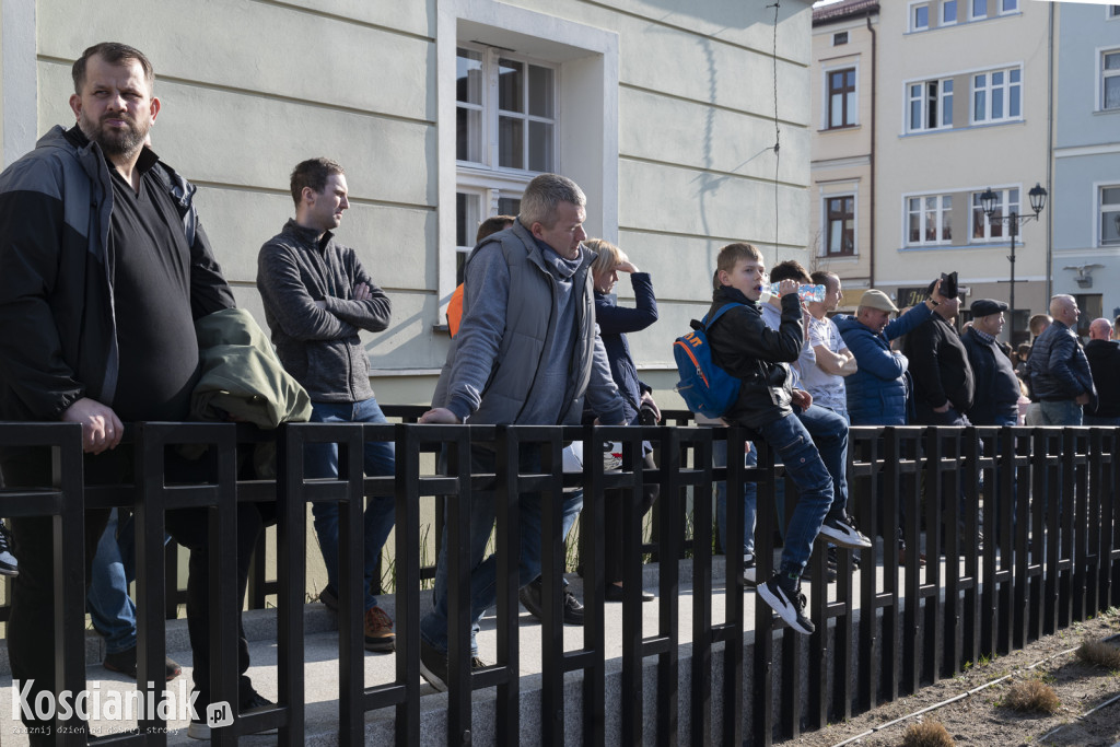 Sławomir Mentzen na wiecu wyborczym w Kościanie