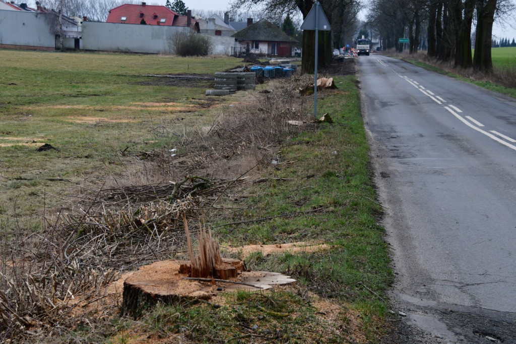 Budują ścieżkę rowerową w Widziszewie