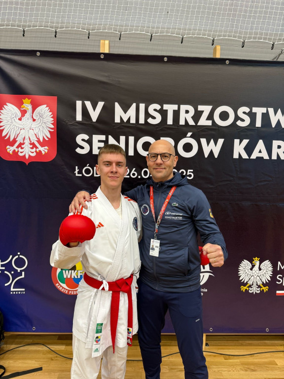 Aleksander Opas wicemistrzem Polski w karate