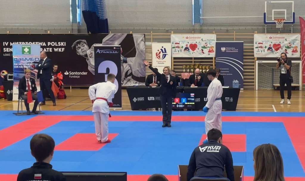 Aleksander Opas wicemistrzem Polski w karate