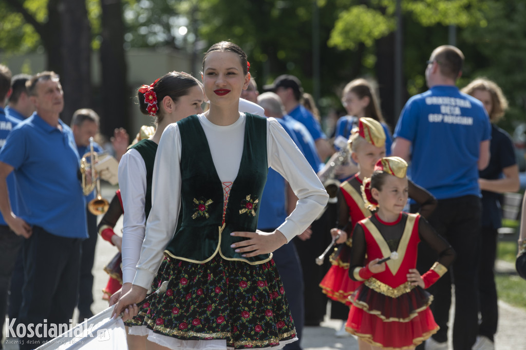 Koncert kościańskich orkiestr dętych 1 maja