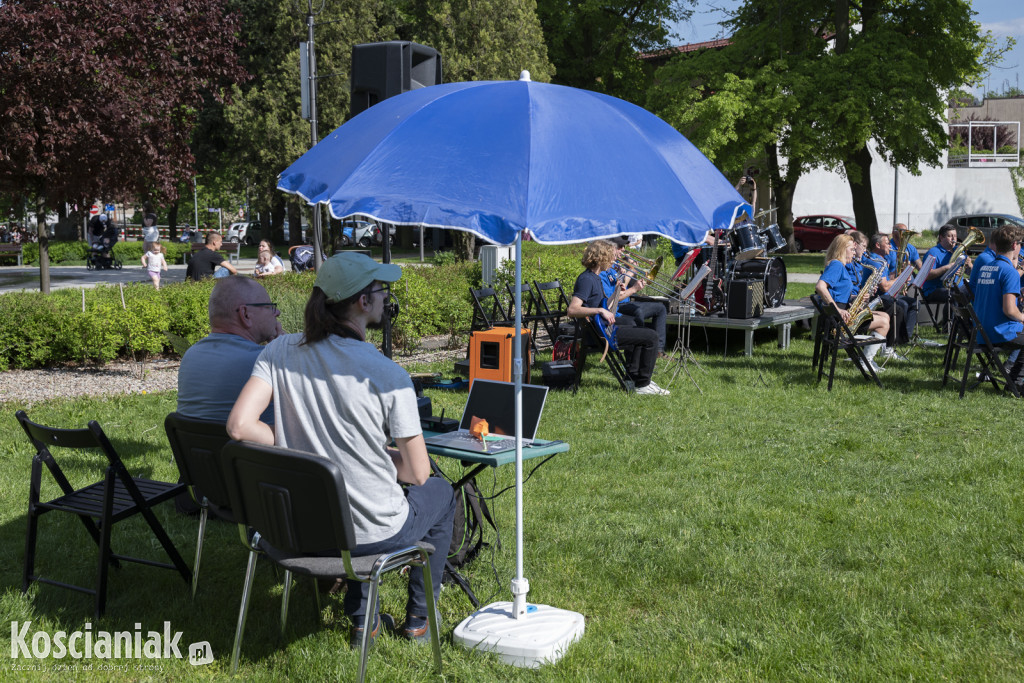 Koncert kościańskich orkiestr dętych 1 maja