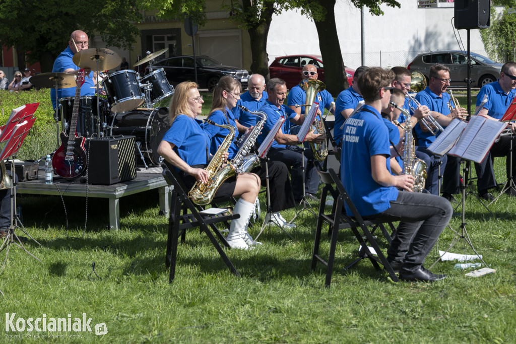 Koncert kościańskich orkiestr dętych 1 maja