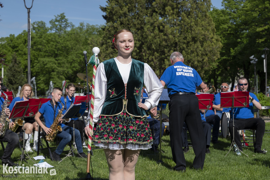 Koncert kościańskich orkiestr dętych 1 maja