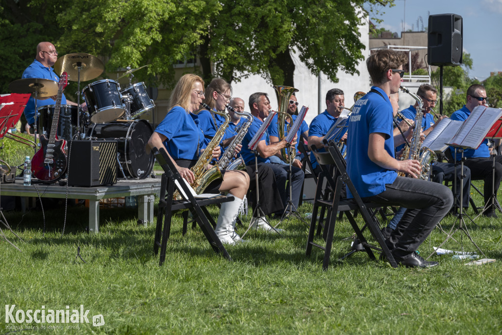 Koncert kościańskich orkiestr dętych 1 maja