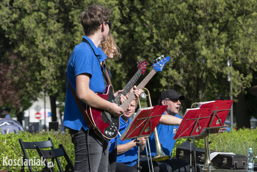 Koncert kościańskich orkiestr dętych 1 maja
