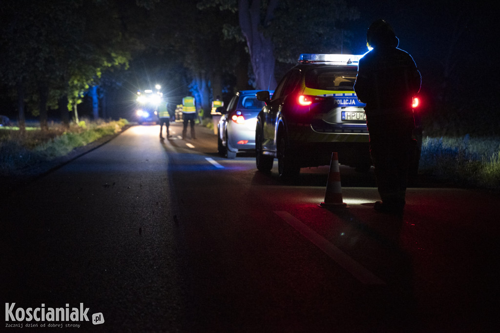 Śmiertelny wypadek na drodze z Turwi do Kopaszewa