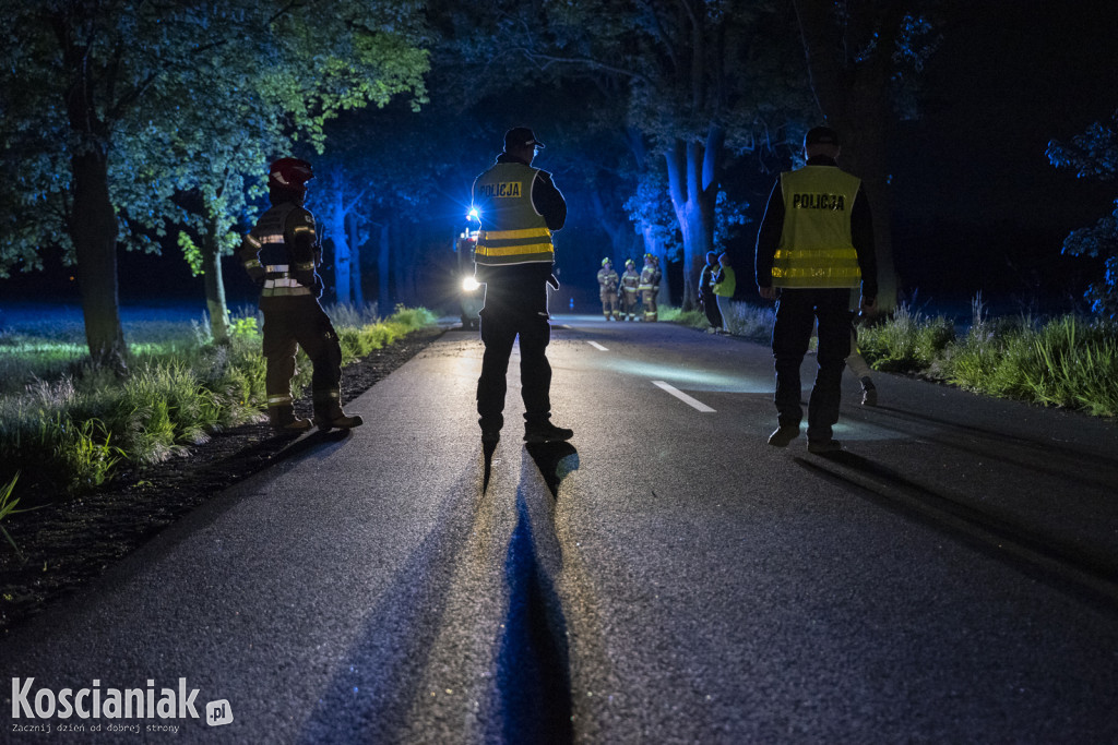 Śmiertelny wypadek na drodze z Turwi do Kopaszewa