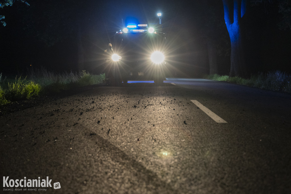 Śmiertelny wypadek na drodze z Turwi do Kopaszewa