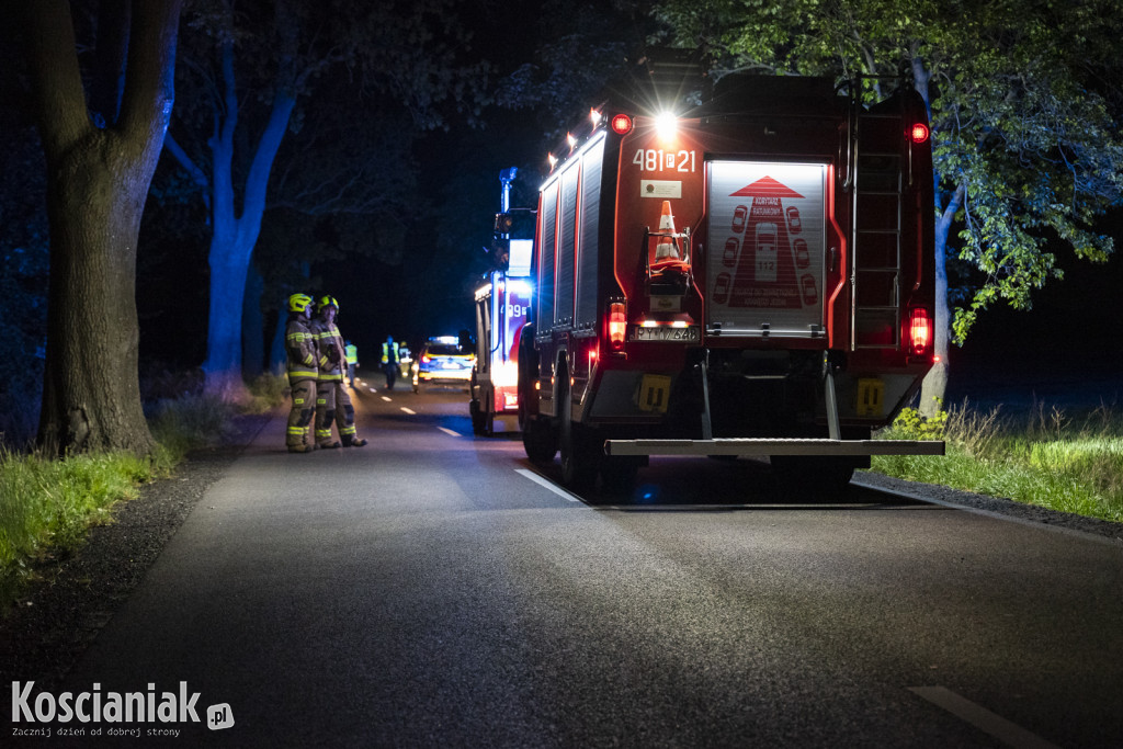 Śmiertelny wypadek na drodze z Turwi do Kopaszewa